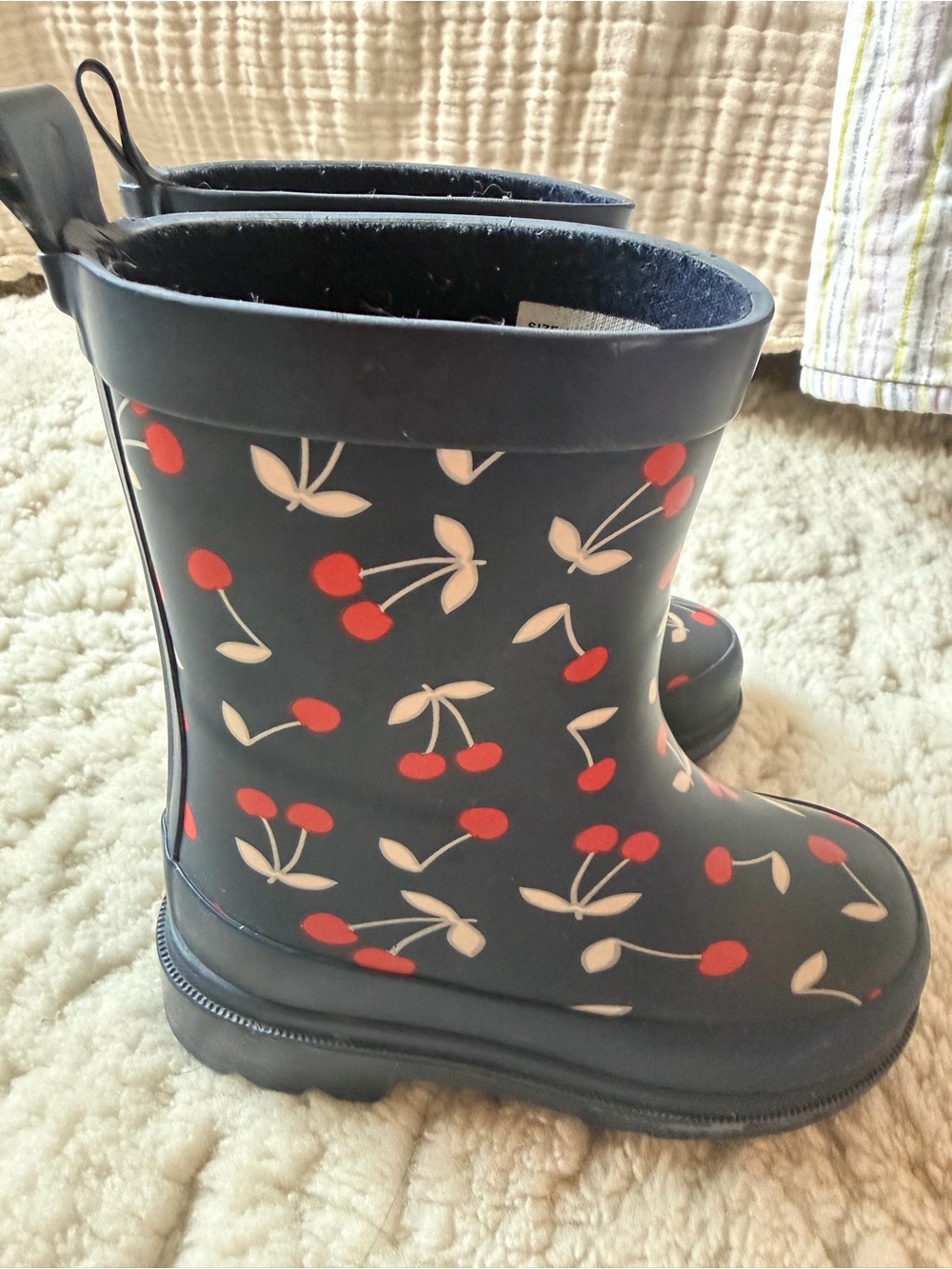 🍒 Janie and Jack Cherry Rain Boots 🍒